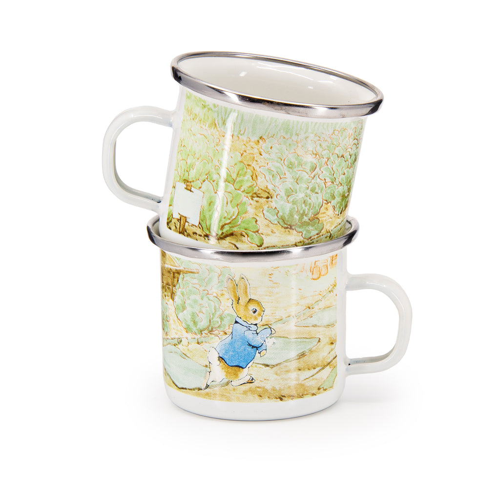 BP20S4 - Child Mugs - Peter Rabbit Design - UPC 619199395257 – Golden Rabbit  Enamelware