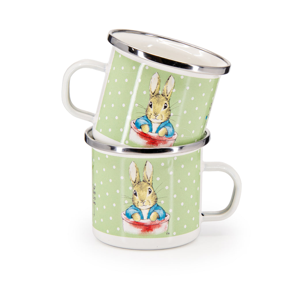 BPM99 - Child Set - Polka Dot Peter Design - UPC 619199993286 – Golden  Rabbit Enamelware