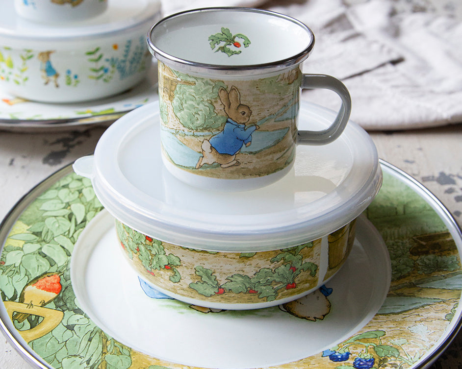 Golden Rabbit Enamelware