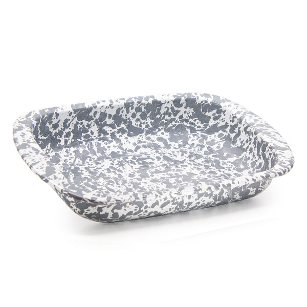 Enamelware Baking Dish, Splatterware Collection